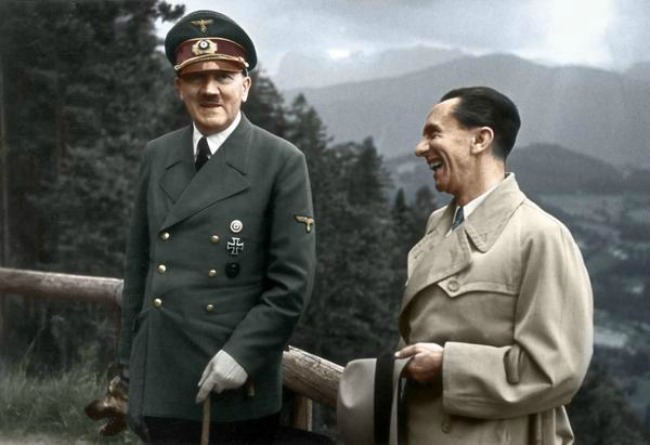Hitler Istorijske fotografije velikih ljudi u kolor tehnici 