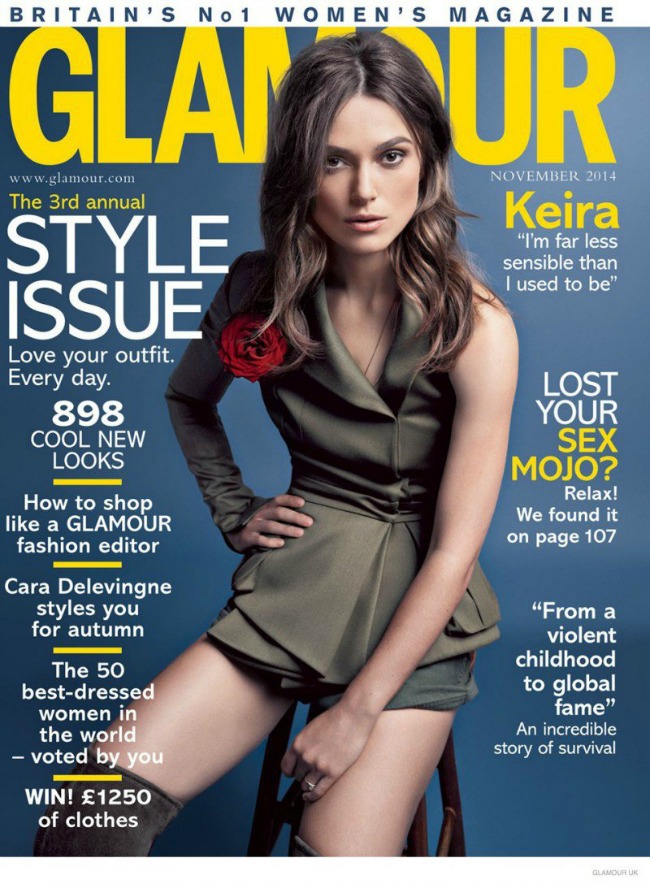 modne vesti marciano kira najtli i vogue uk glamour uk naslovnica Modne vesti: Guess by Marciano, Kira Najtli i Vogue UK