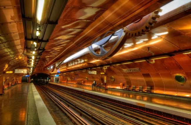 pariz Najlepše podzemne železnice sveta 