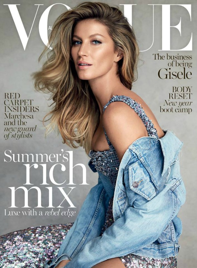 zizel bundsen na naslovnici magazina vogue australia 1 Žizel Bundšen na naslovnici magazina Vogue Australia