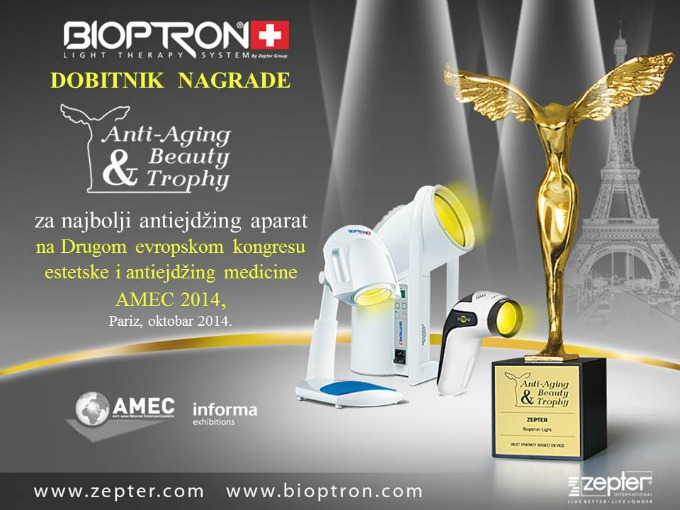 Bioptron 1 Da li znate ko je dobitnik prve nagrade za najbolji antiejdžing aparat?