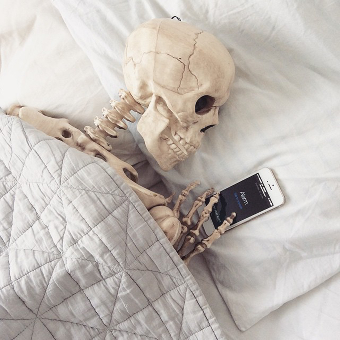 skeli telefon I kostur ima svoj nalog na Instagramu
