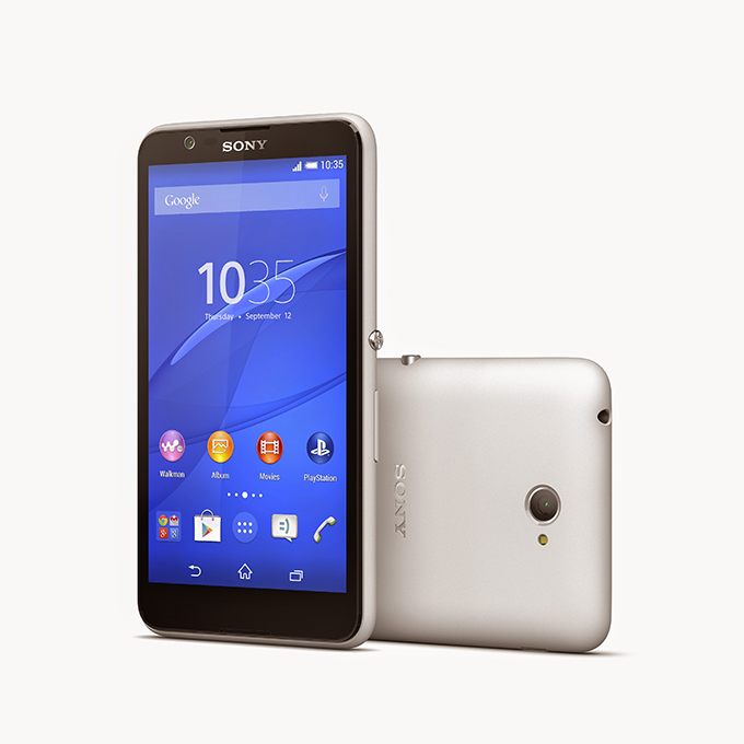 01 E4 White Front Sony Mobile Communications predstavlja Xperia™ E4 pametni telefon