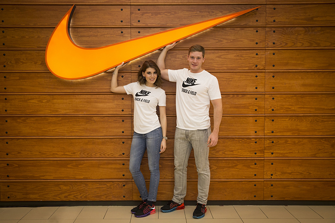 Tamara Dragicevic i Aleksandar Radojicic 2 Otvorena najmodernija Nike prodavnica u regionu