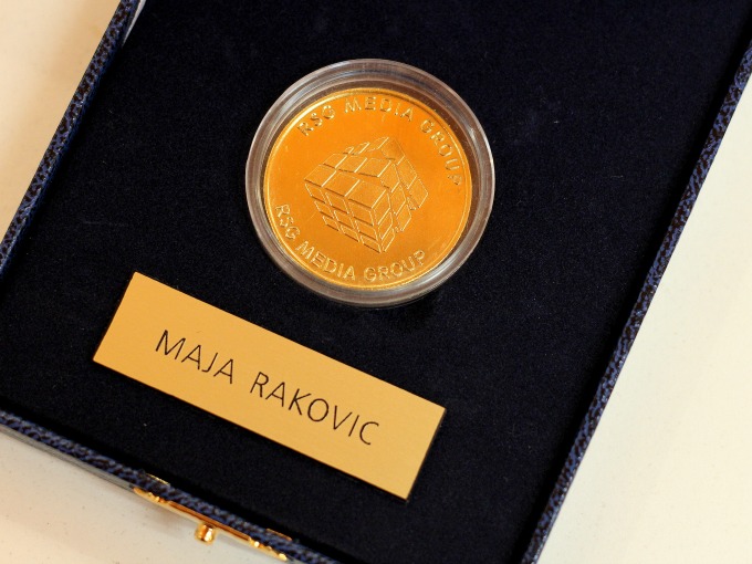 maja rakovic 1 Maja Rakovic nagrađena za regionalnu medijsku saradnju