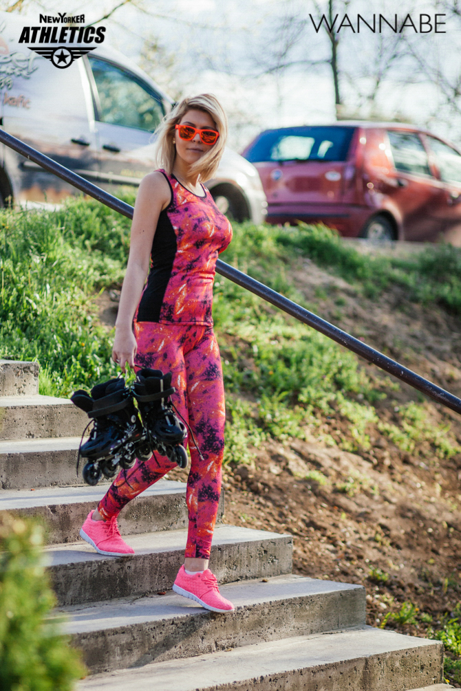 New Yorker fashion predlog Like a Blondie Wannabe magazine 32 NEW YORKER Athletics modni predlog: U brzom ritmu