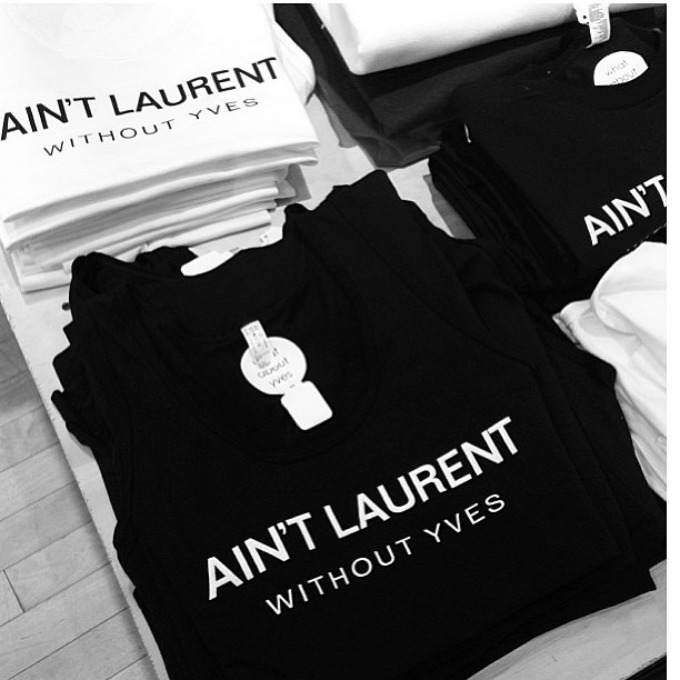 ysl 1 Modna kuća Yves Saint Laurent tuži brend What About Yves
