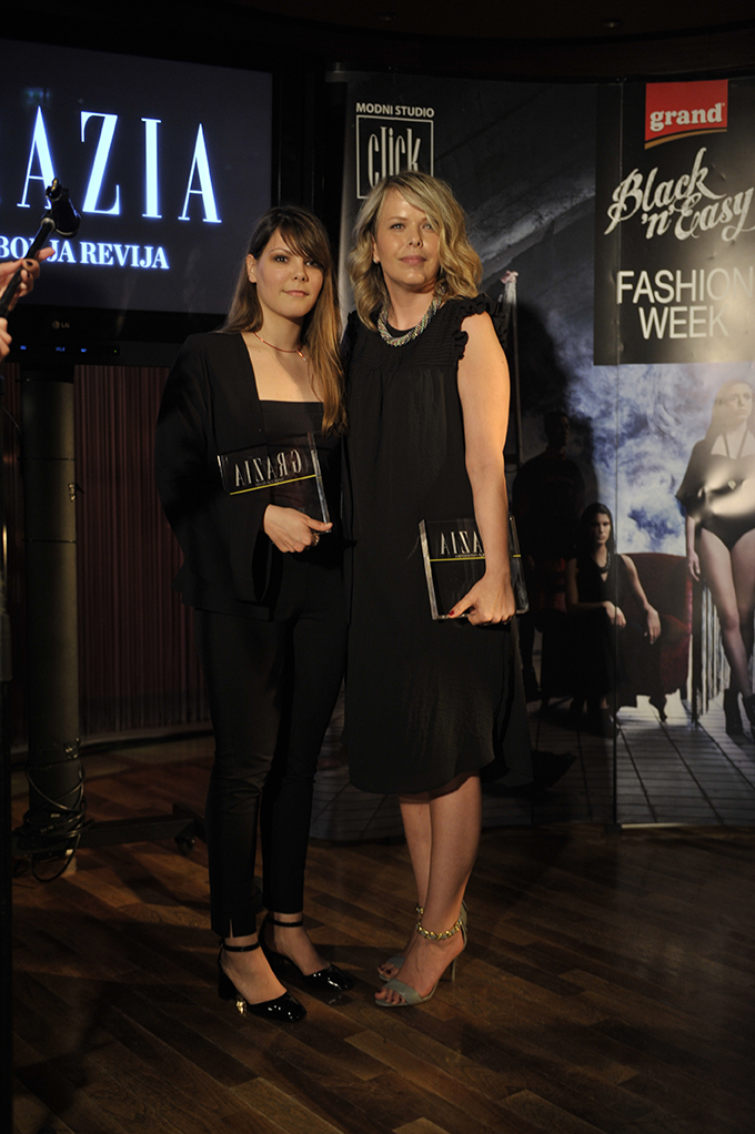 Jovana Marković i Gabrijela Vinkovic 37. Black n Easy Fashion Week – Awards Night