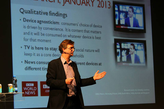 Tom Bowman BBC Samsung na konferenciji Digital Day 2015