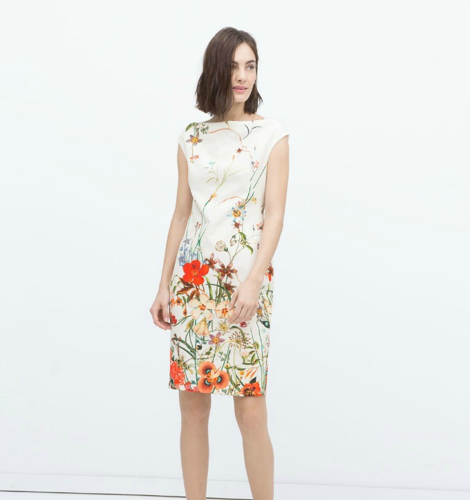 poslovna haljina sarena cvetna Vodič kroz poslovni stil: Letnje haljine