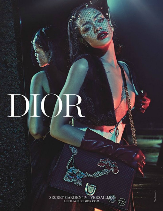 rijana dior kampanja 1 Zanosna Rijana u kampanji modne kuće Dior