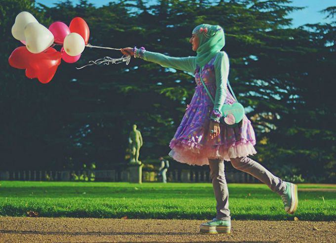 muslimanska lolita 2 Novi modni trend: Japanska Lolita na muslimanski način