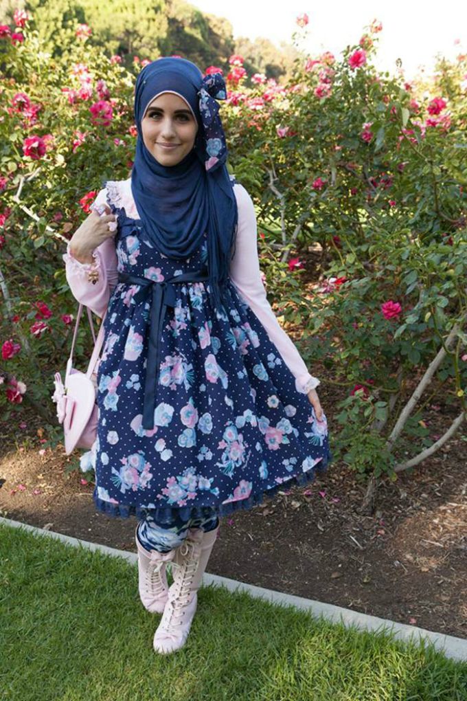 muslimanska lolita 3 Novi modni trend: Japanska Lolita na muslimanski način