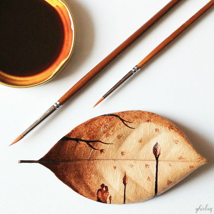 slikanje talogom od kafe 5 Umetnička dela nastala pomoću taloga od kafe