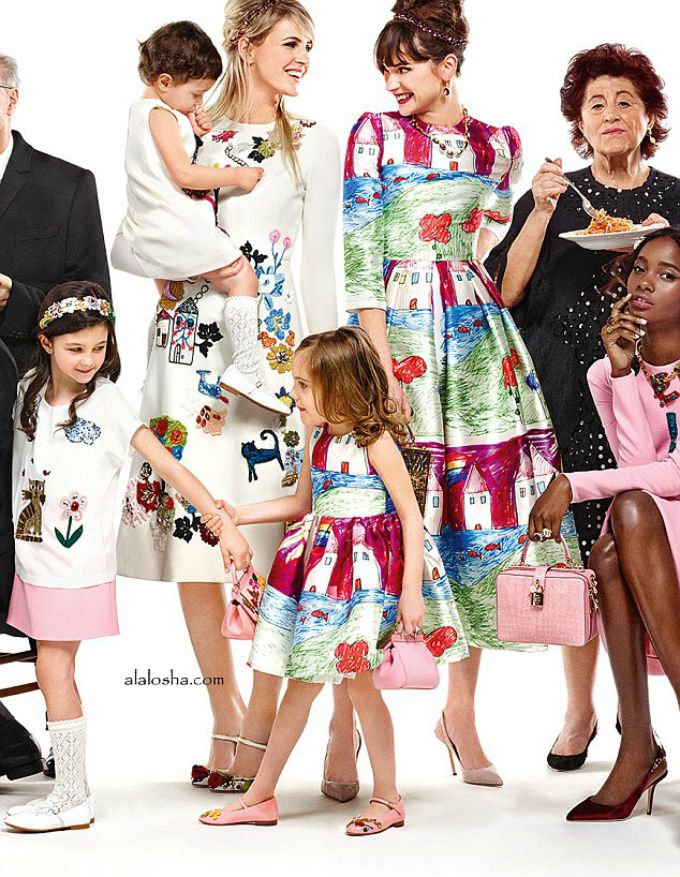 dolce gabbana kolekcija Devojčica napravila repliku Dolce & Gabbana haljine