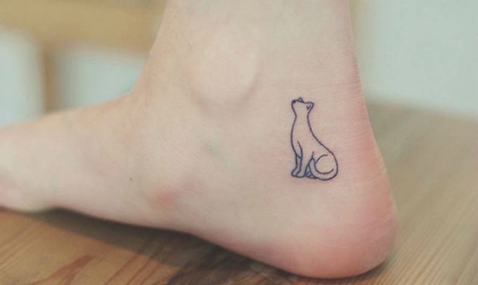 wannabe magazin mačka Minimalne tetovaže za sve ljubitelje mačaka