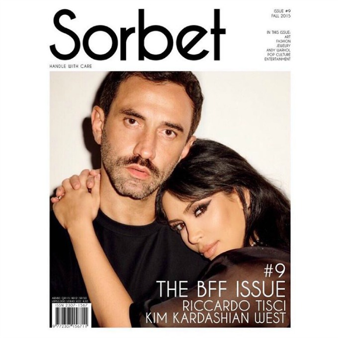 kim kardasijan i rikardo tisi 1 Kim Kardašijan i Rikardo Tiši u BFF izdanju magazina Sorbet