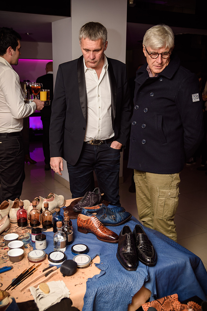 Darko Pavlovic jedan od vlasnika i Neven Boskovic Otkrivena tajna izrade vrhunskih italijanskih Santoni cipela