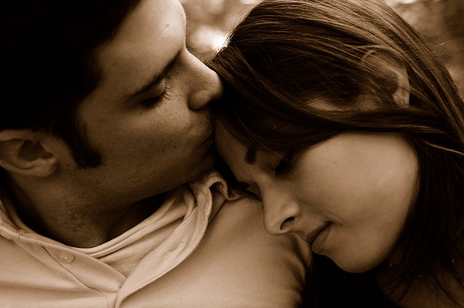 Poljubac u celo Poljubac kao lek protiv nervoze