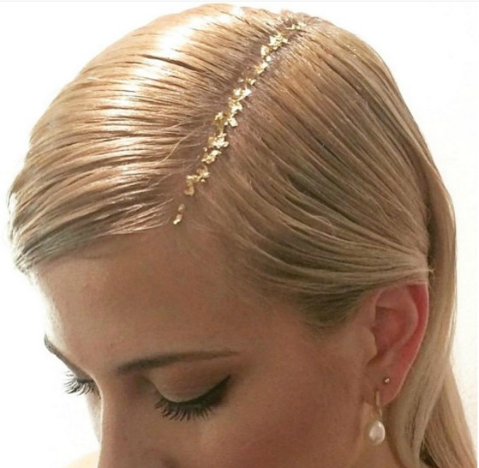 zlato u kosi 5 Zlato u kosi: Neobičan, ali glamurozan detalj