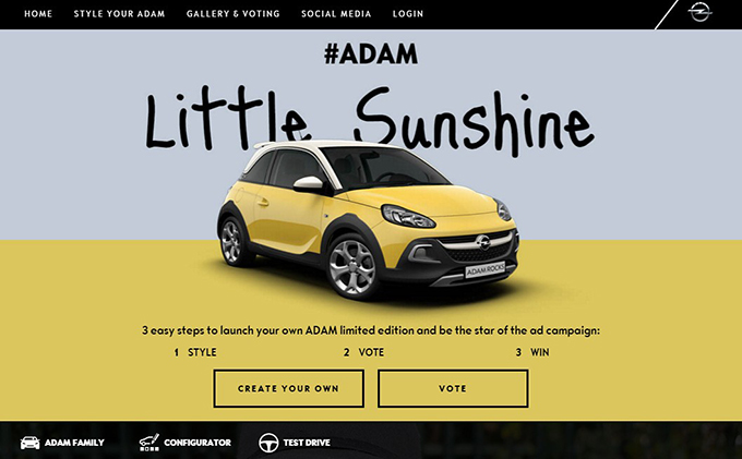  Osvojite personalizovani Opel ADAM