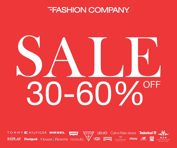 FACEBOOK Sezonsko sniženje od 30 do 60% u Fashion Company radnjama