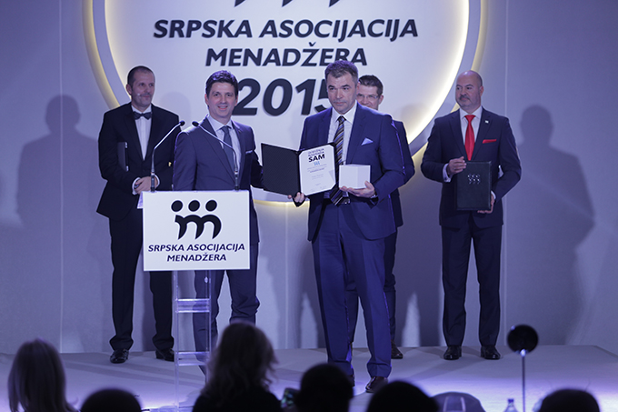 Menadžer godine 2015 Vladan Živanović kompanija NCR SAM dodelio priznanja najboljima