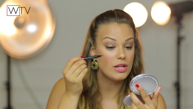 Tamara Cosic bloger makeup Wannabe 2 Make up tutorijal: Kako staviti ajlajner? 