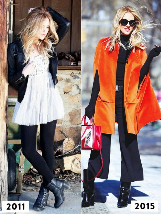 evolucija stila strane blogerke 5 Evolucija stila najpoznatijih stranih modnih blogerki