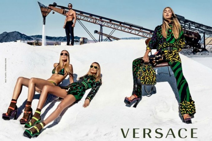 versace kampanja 1 Versace i Stiven Klajn: Tandem koji pobeđuje