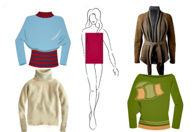 izbor dzempera prema gradji tela 8 Kako da izabereš odgovarajući džemper za tvoj TIP građe