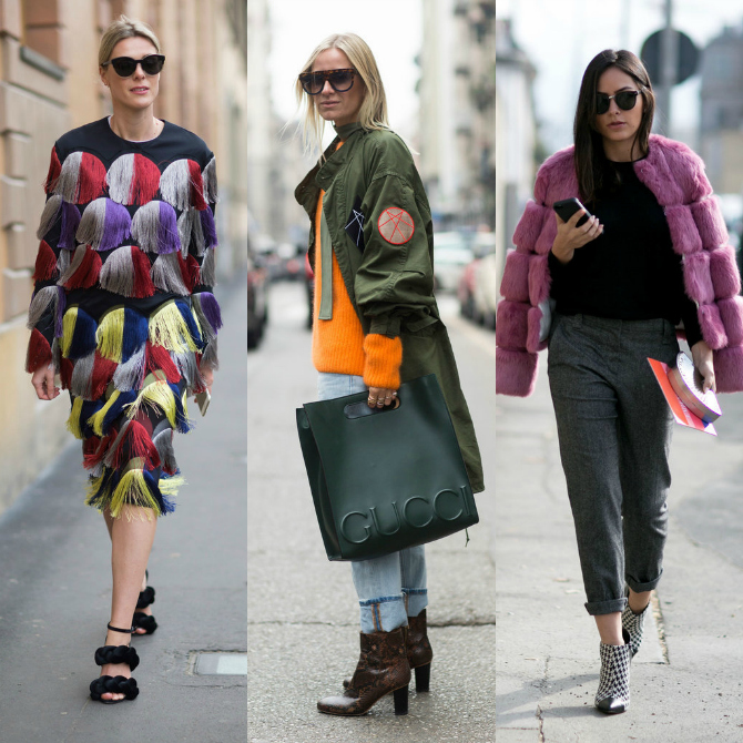Kolaz 4 Street Style: Nedelja mode u Milanu 