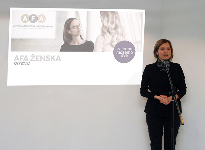 Marijana Agić Molnar direktorka agencije za ispitivanje tržišta GFK AFA    ženska mreža za žene koje stvaraju bolje sutra