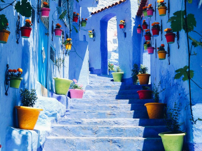 plavi grad 1 Upoznajte PLAVI grad Maroka (GALERIJA)