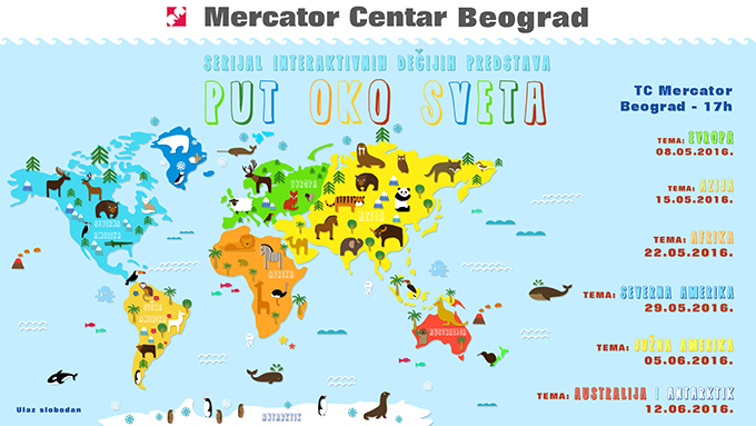 Mercator Put oko sveta BEOGRAD Kako da dobijete Zlatni pasoš znalca sveta 