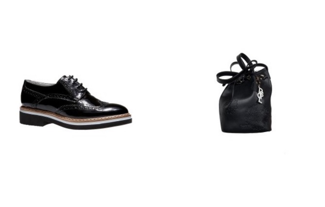cipele i torba Crna i bela: Kombinacija koja NIKADA ne izlazi iz mode
