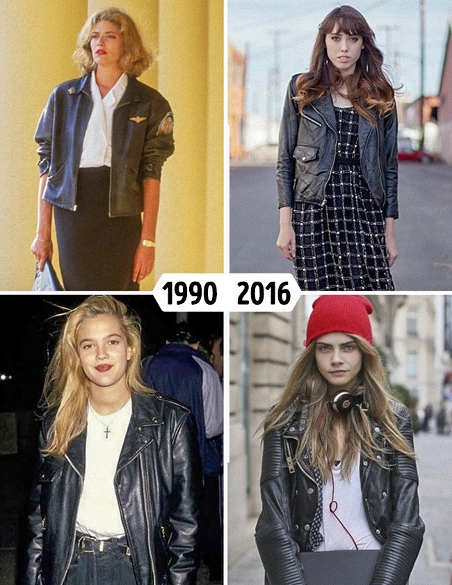 kozna jakna 18 dokaza da modni trendovi devedesetih PONOVO vladaju