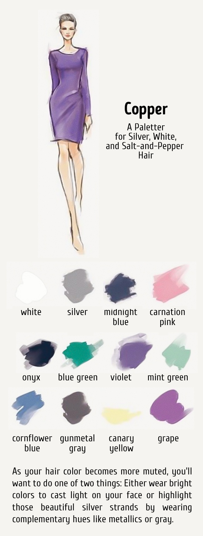 Idealne kombinacije boja za tvoju kosu i odeću4 Idealne kombinacije boja za tvoju kosu i odeću