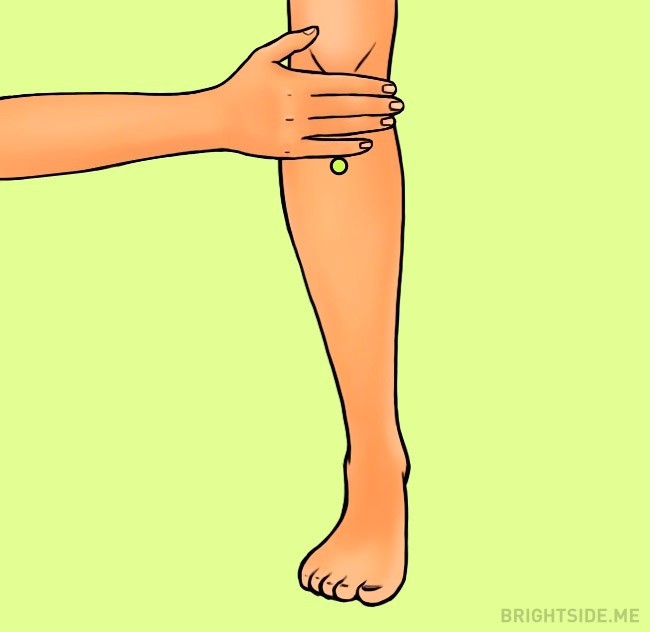 koleno 5 akupresurnih tačaka za brzo mršavljenje