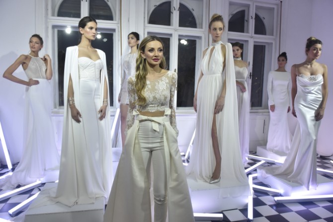 Ines Jankovic sa manekenkama Belgrade Fashion Week i Ines Atelier predstavljaju Modernu mladu