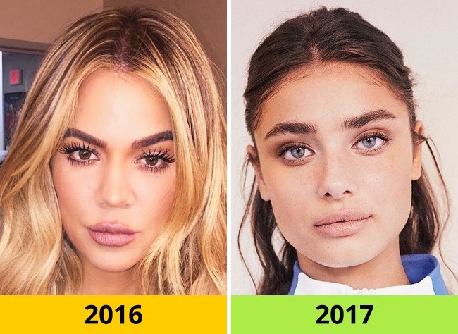 obrve 10 beauty trendova kojima ćemo reći zbogom u 2017.
