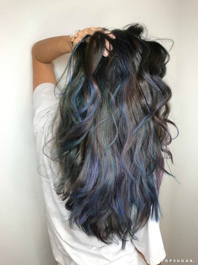 okean 4 Okean plavi pramenovi u braon kosi   novi hair trend koji si dugo čekala!