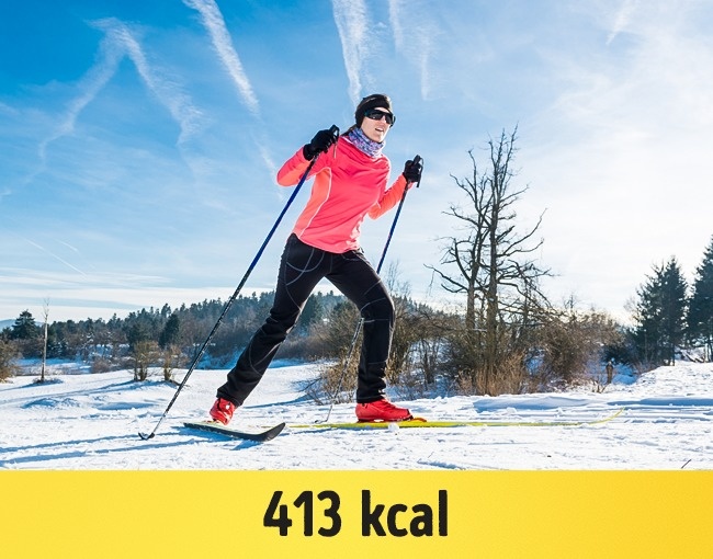 skijanje 15 zabavnih načina da sagoriš više od 300 kalorija po satu
