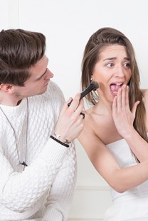 Makeup izazov: Kad moj dečko uzme šminku u ruke, Aleksandar i Jelena