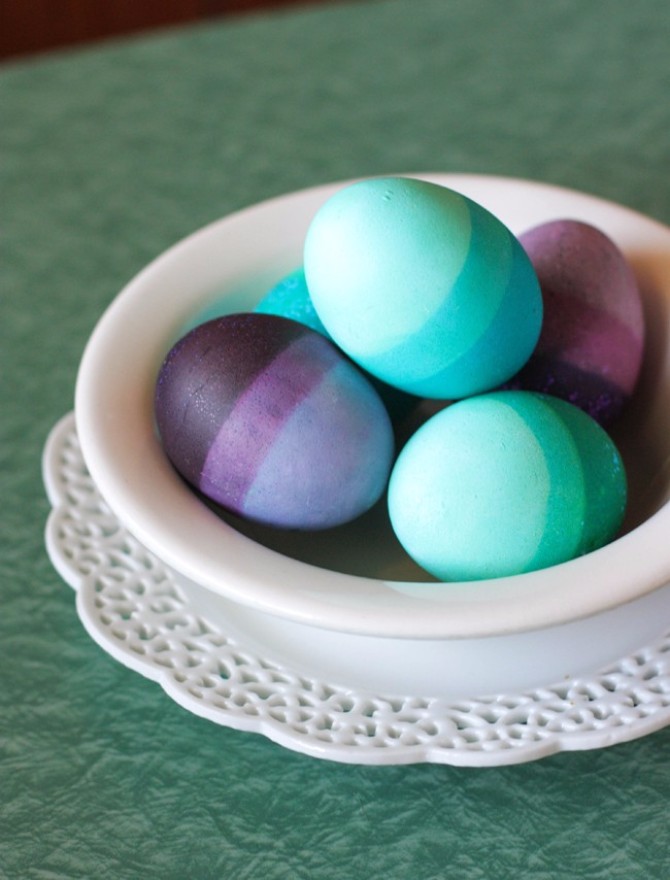 uskrsnja jaja 3 Uskršnja jaja: Tehnike farbanja koje će te sasvim oduševiti