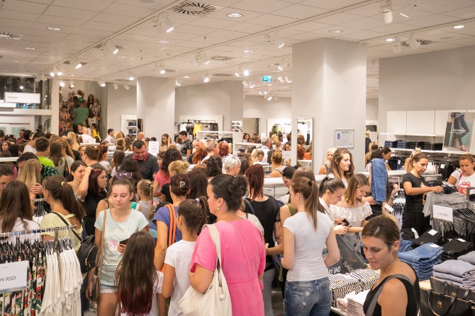 HM4 Otvorena prva H&M prodavnica u Kragujevcu