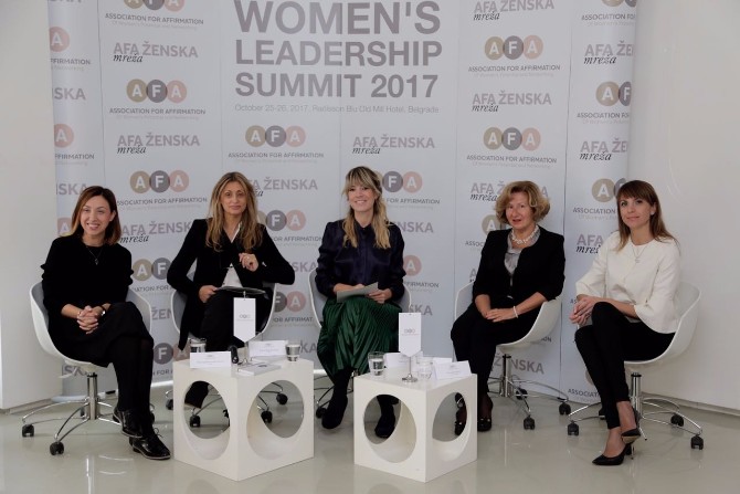 AFA Asocijacija Samit ženskog liderstva Prvi Samit ženskog liderstva na temu Digitalizacija i tehnološke inovacije kao šansa za brži razvoj društva i aktivniju ulogu žena