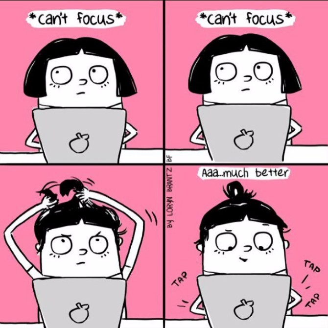 ilustracije7 Ženski problemi sa kosom koje muškarci nikada neće razumeti (ILUSTRACIJE)