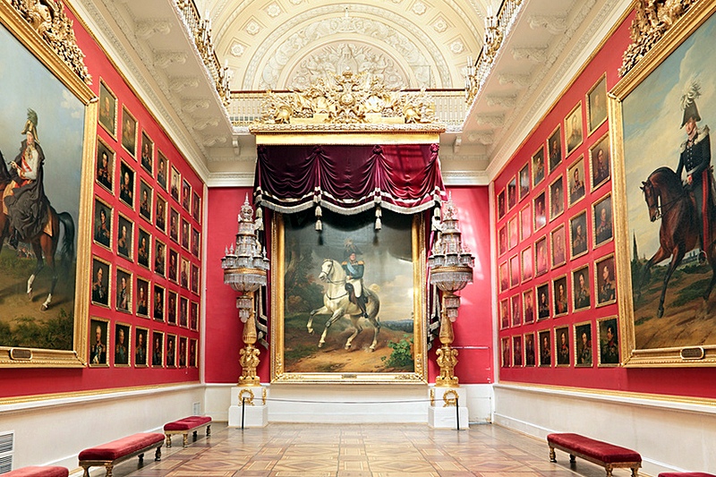war gallery of 1812 in the hermitage museum in st petersburg Svetski muzeji koje treba da posetiš: Ermitaž (carske dvorane)
