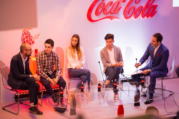 Coca Cola mladima panel sa ucesnicima programa 1 e1534337607320 Podrška za uspešnu karijeru